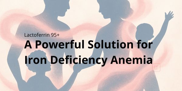 Lactoferrin 95+: A Gentle, Powerful Solution for Iron Deficiency Anemia