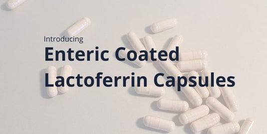 Enteric-coated Lactoferrin capsules - Lactoferrin Co.