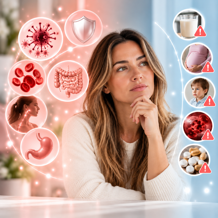 Lactoferrin Side Effects: What Studies Report and Who Should Avoid It