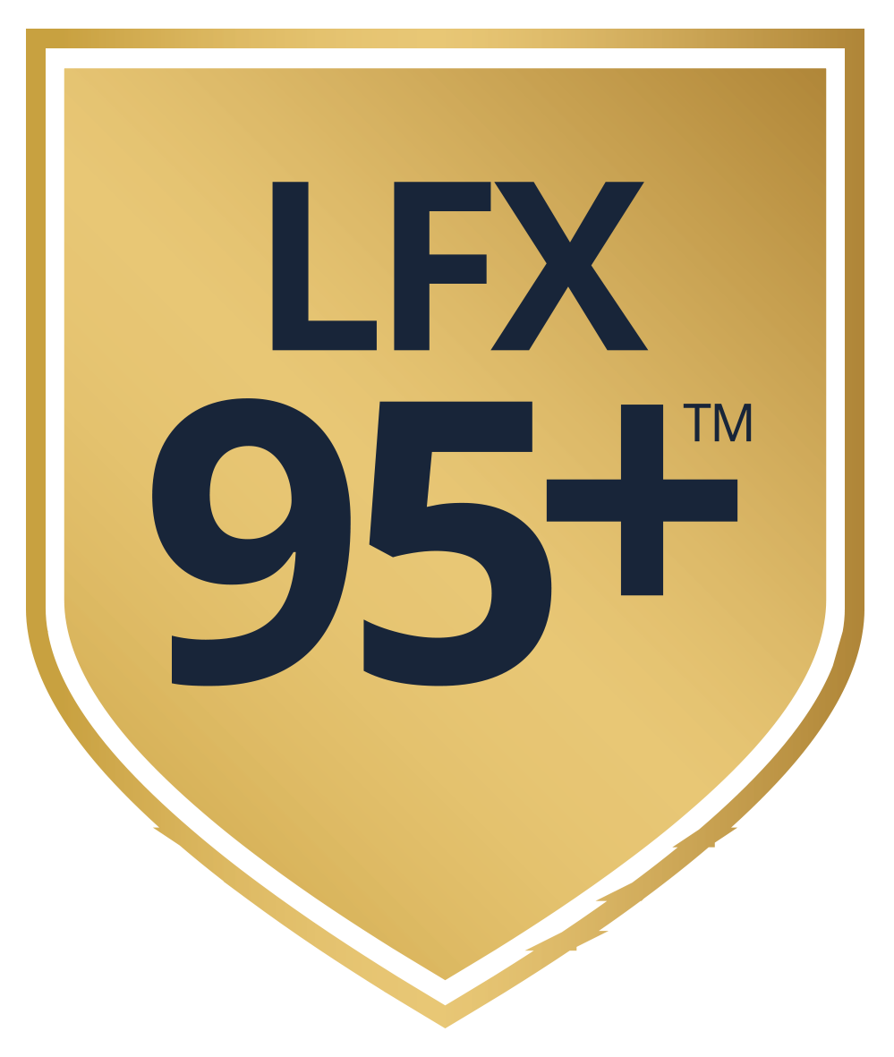 LFX 95+ quality shield
