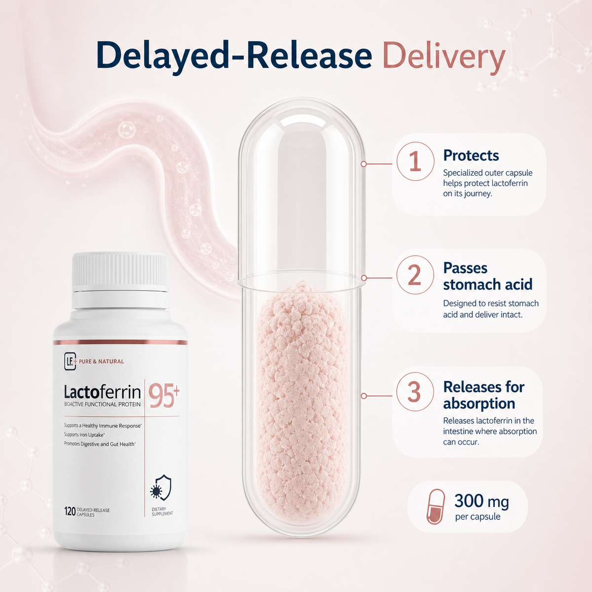 Lactoferrin Powder Capsule 300mg
