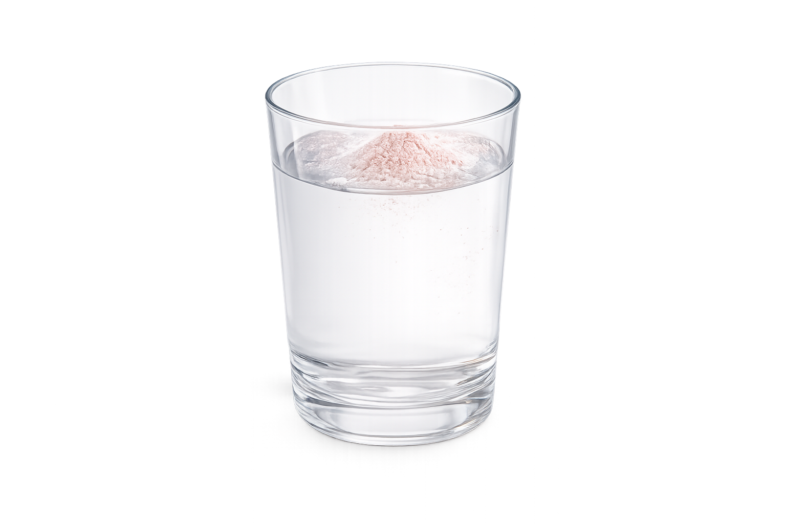 Lactoferrin 95+ powder mixed in water