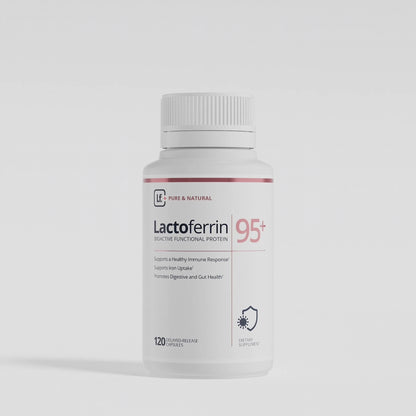 lactoferrin capsule bottle spinning in motive video